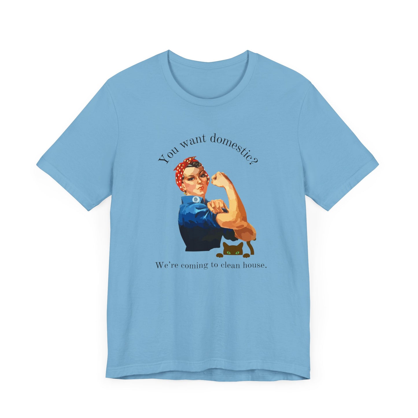 Cleaning House Unisex Jersey Short Sleeve Tee