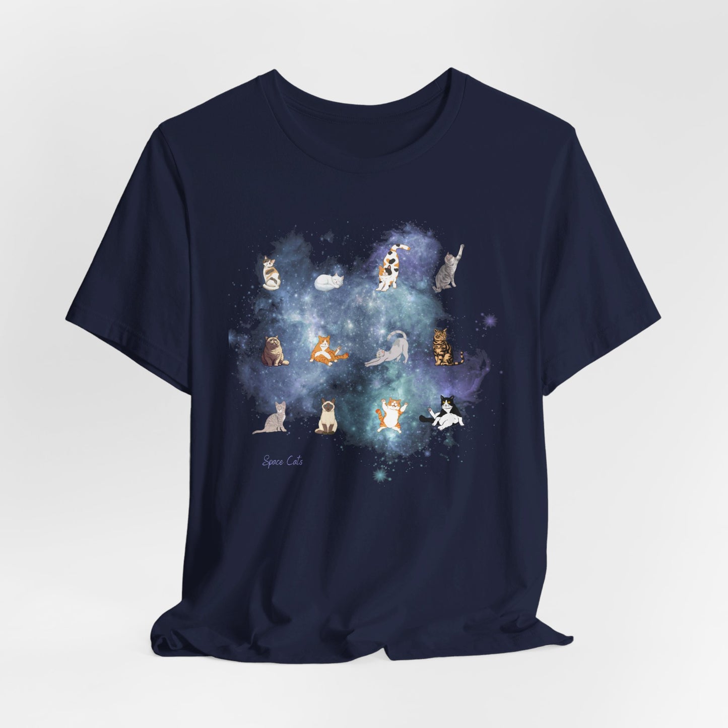 Space Cats - Unisex Jersey Short Sleeve Tee