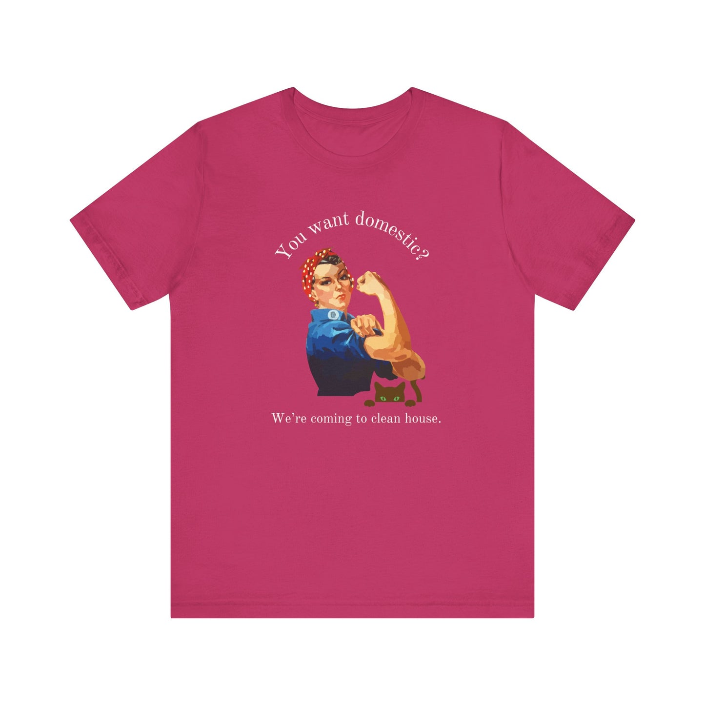 Clean House Unisex Jersey Short Sleeve Tee