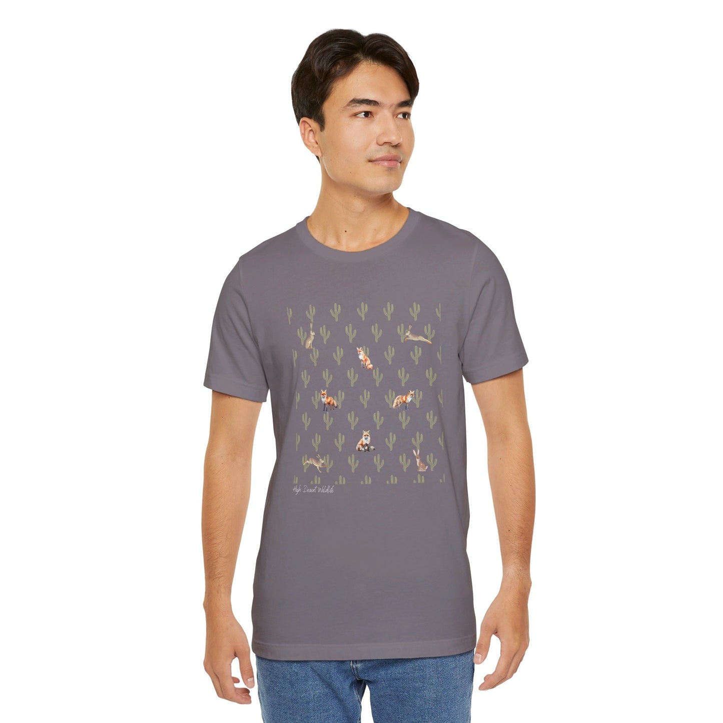 High Desert Wildlife I- Unisex Jersey Short Sleeve Tee