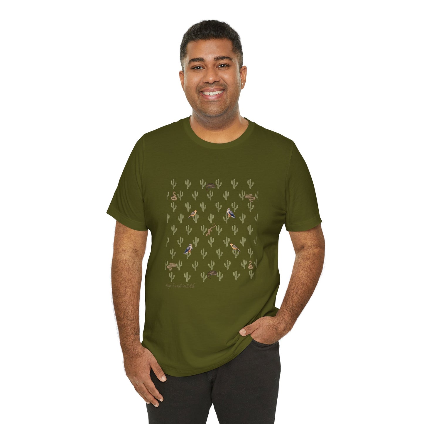 High Desert Wildlife II- Unisex Jersey Short Sleeve Tee