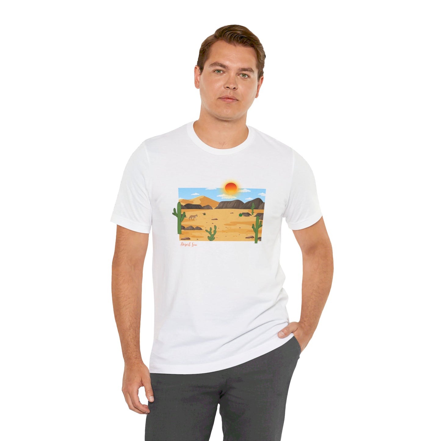 Desert Sun-Unisex Jersey Short Sleeve Tee