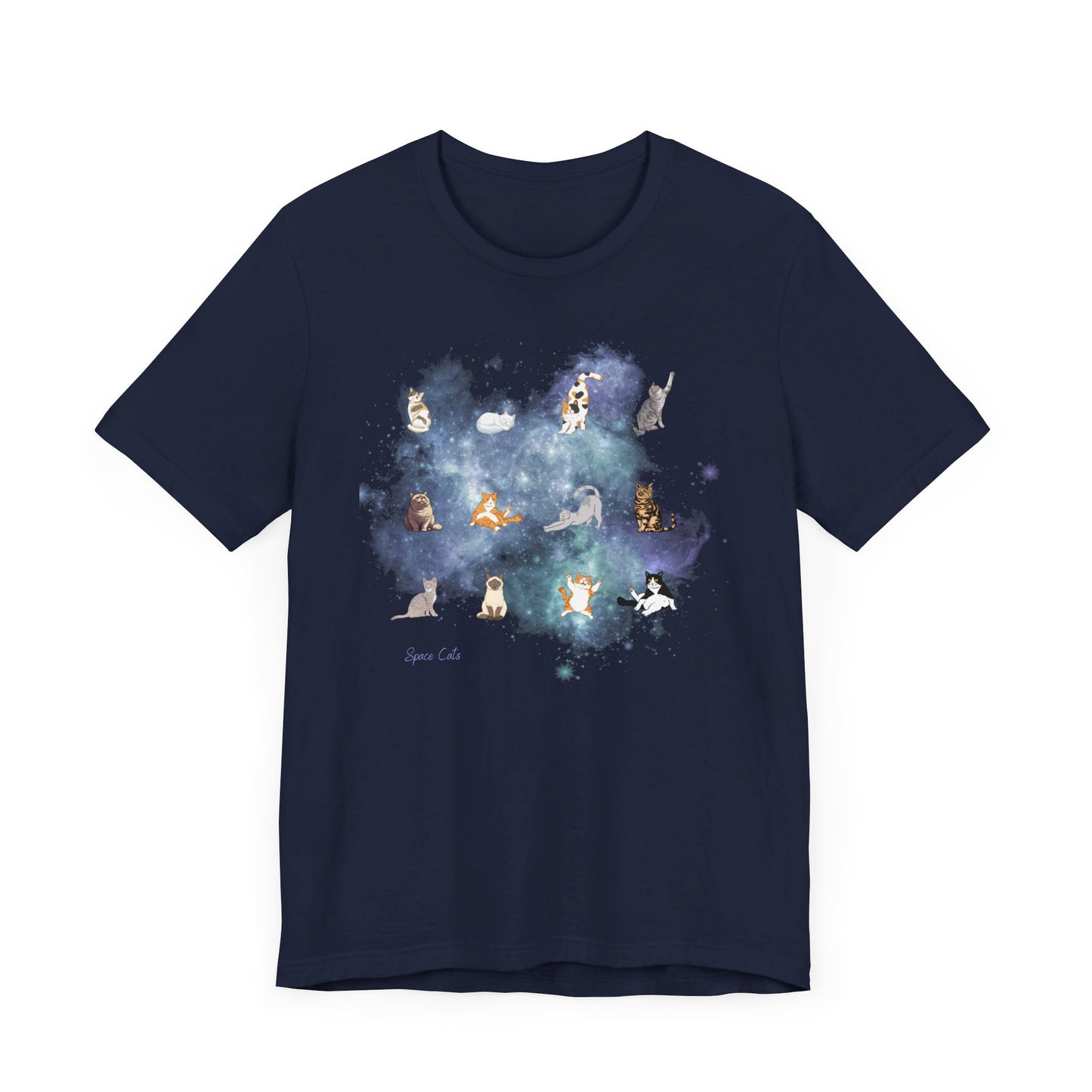 Space Cats - Unisex Jersey Short Sleeve Tee