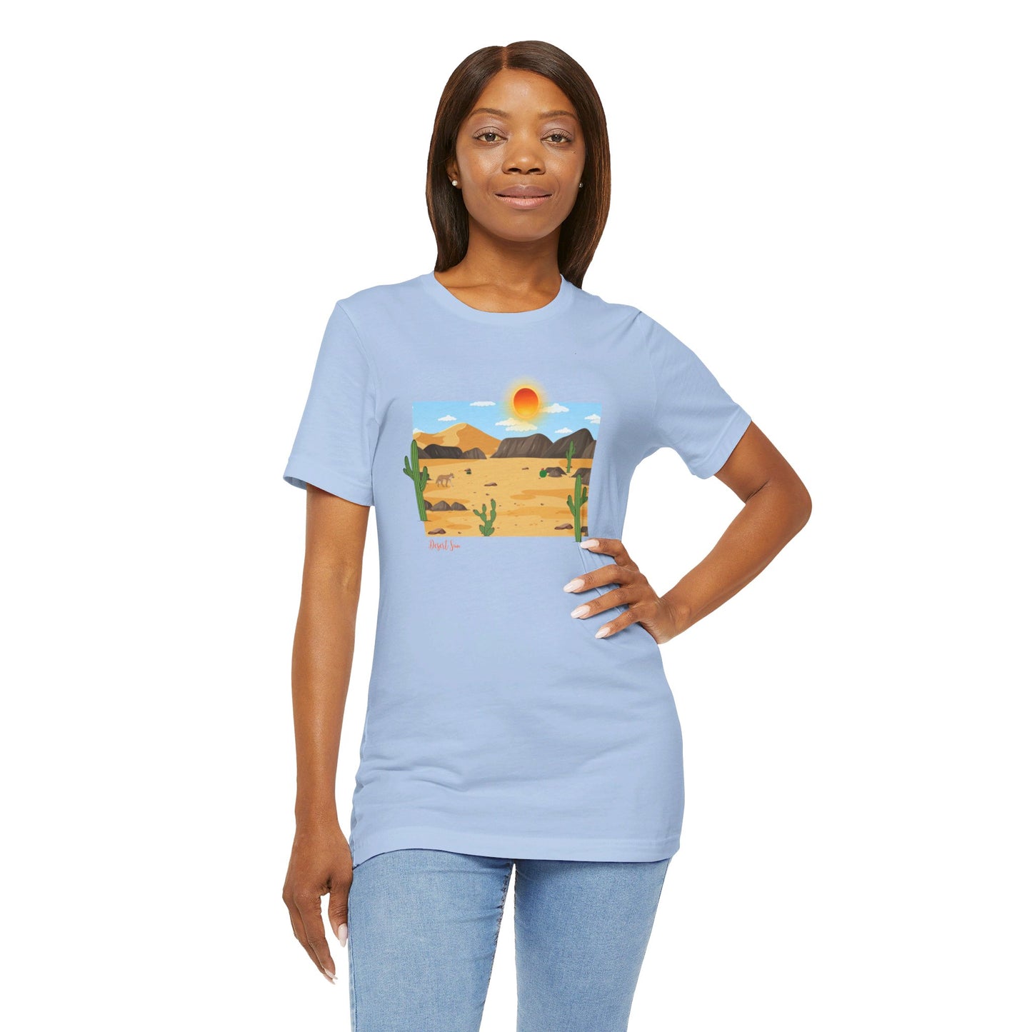 Desert Sun-Unisex Jersey Short Sleeve Tee