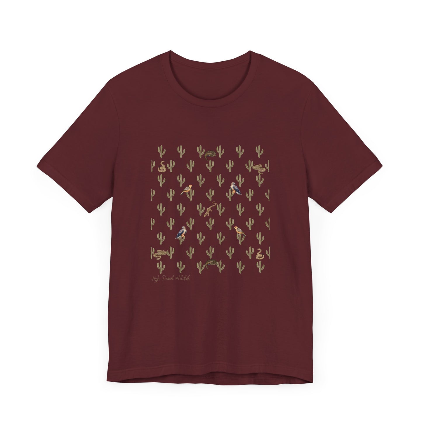 High Desert Wildlife II- Unisex Jersey Short Sleeve Tee
