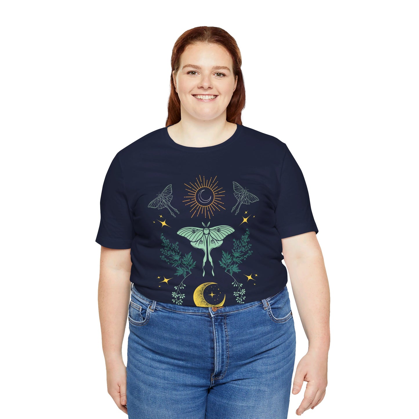Luna Moth Unisex Jersey Short Sleeve Tee
