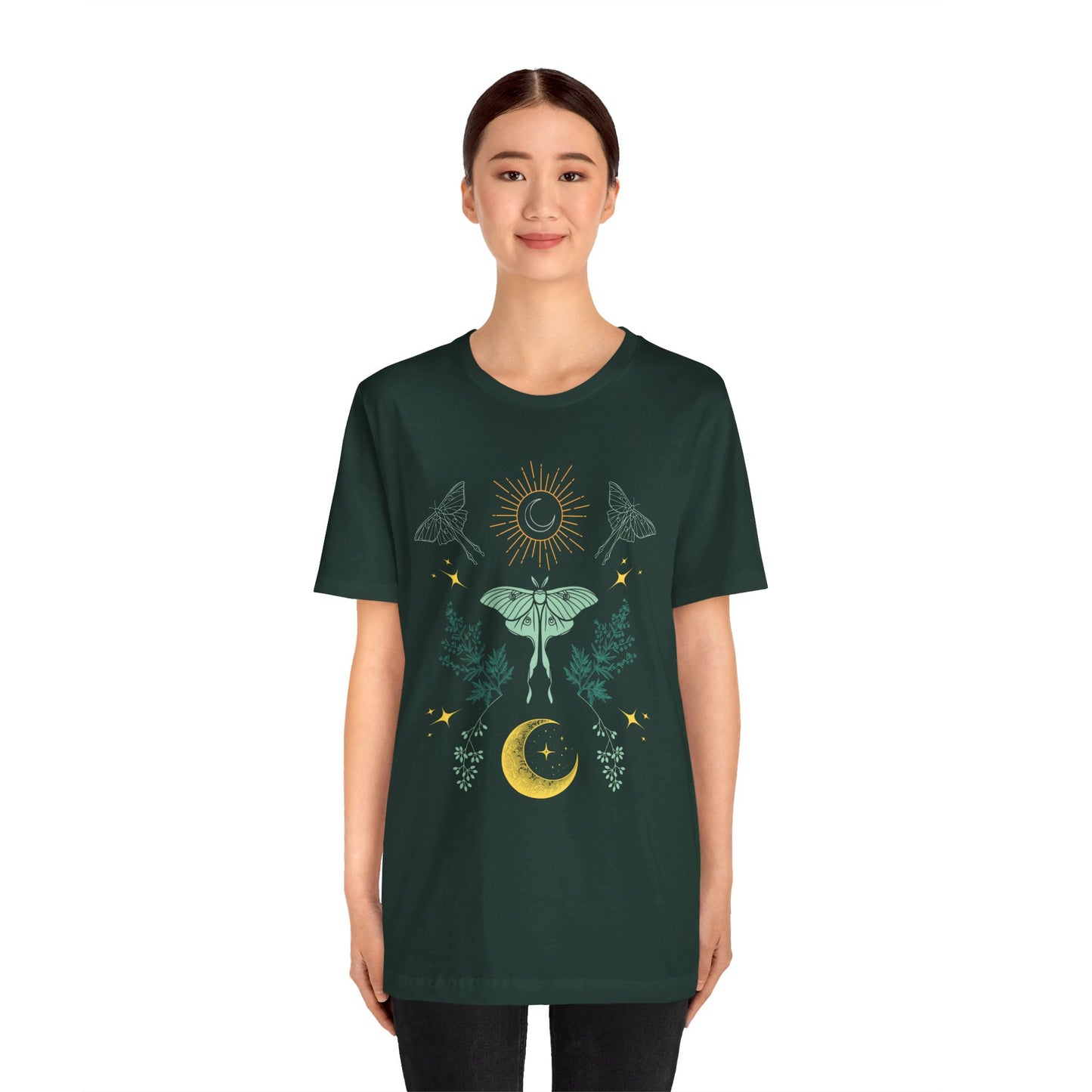 Luna Moth Unisex Jersey Short Sleeve Tee