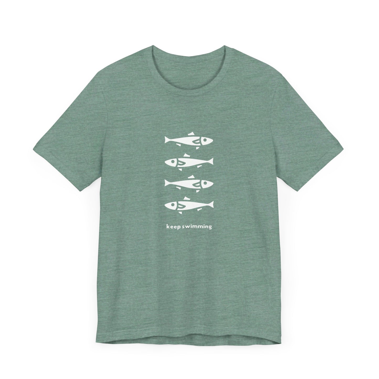 Keep Swimming Unisex Jersey Short Sleeve Tee