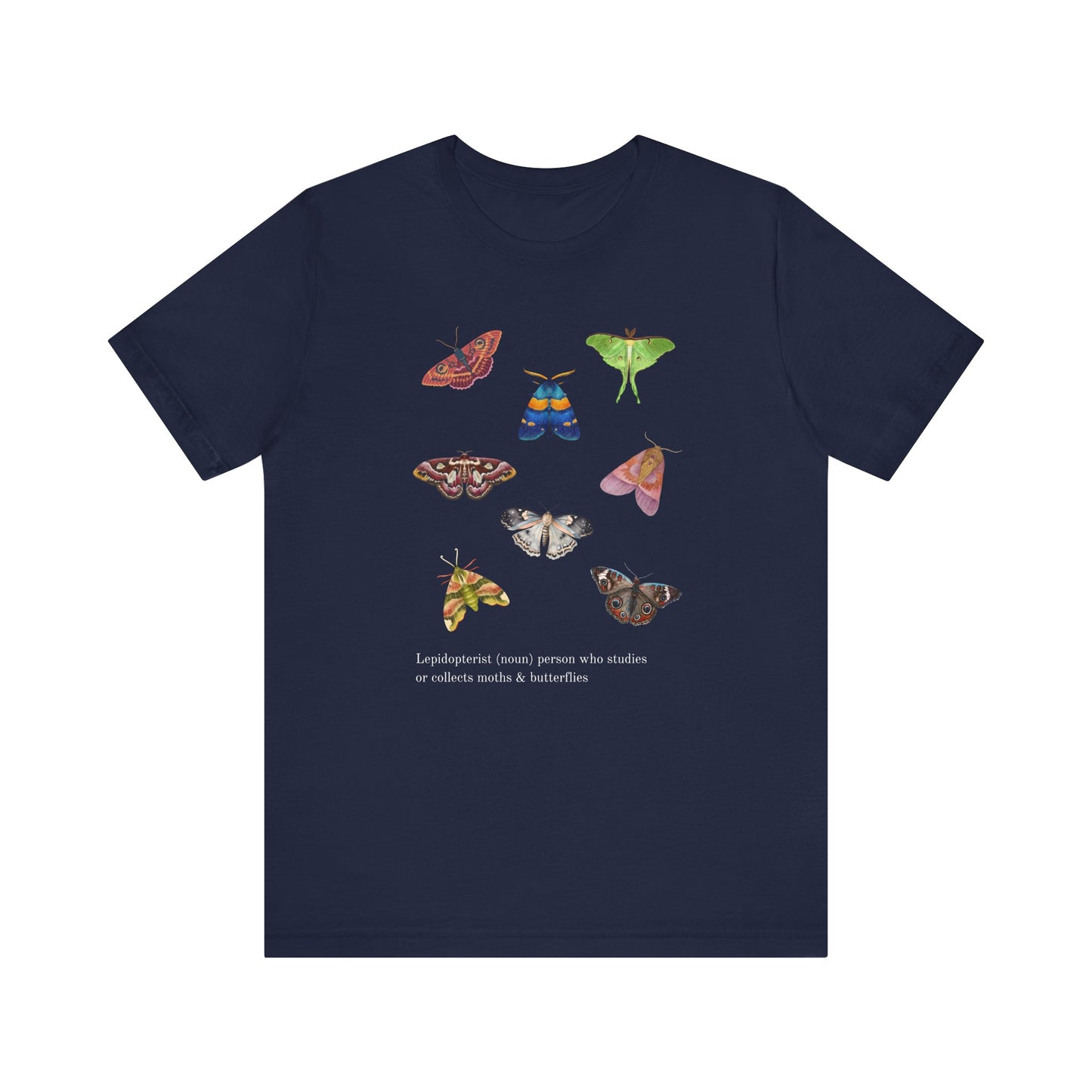 Lepidopterist Unisex Jersey Short Sleeve Tee