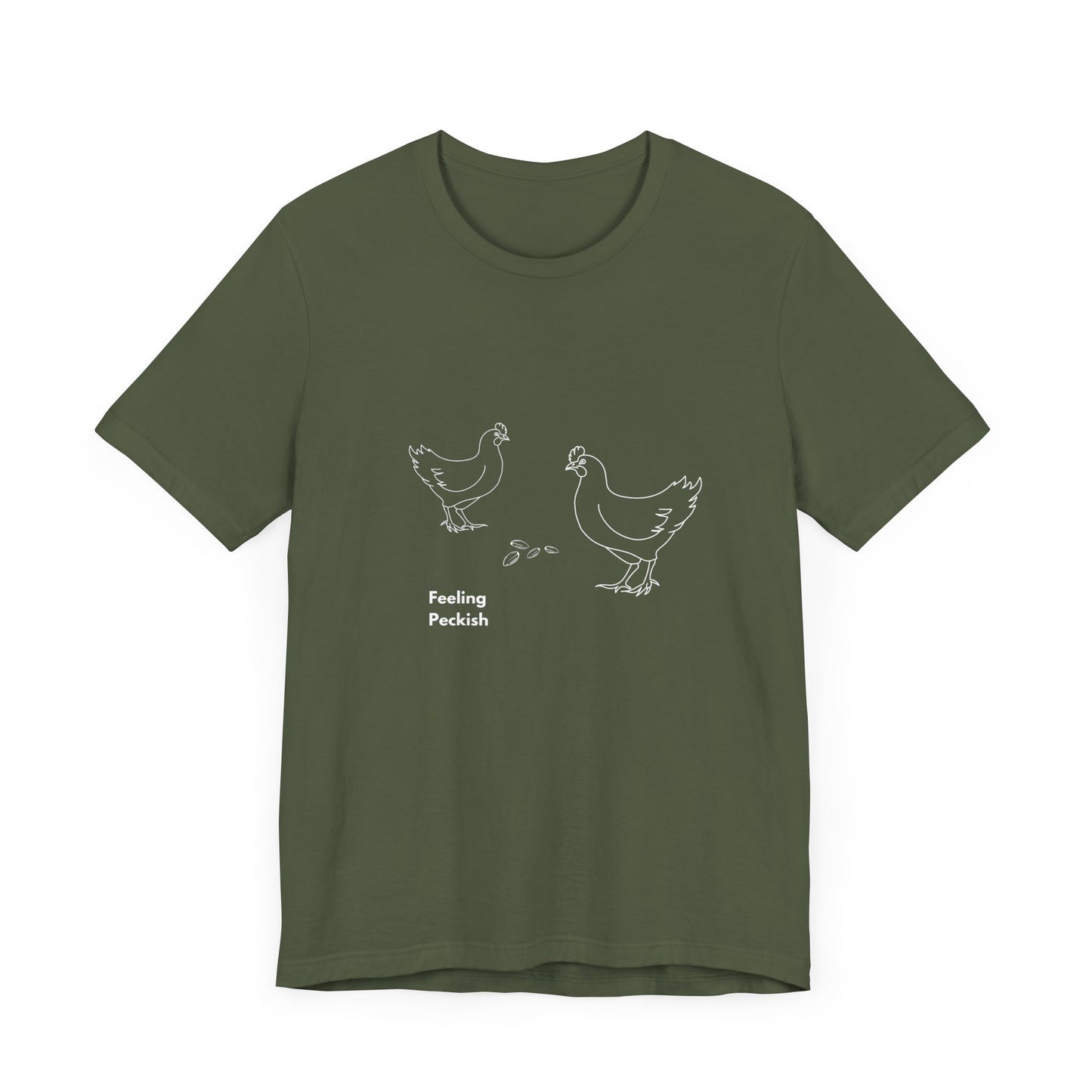 Feeling Peckish Unisex Jersey Short Sleeve Tee