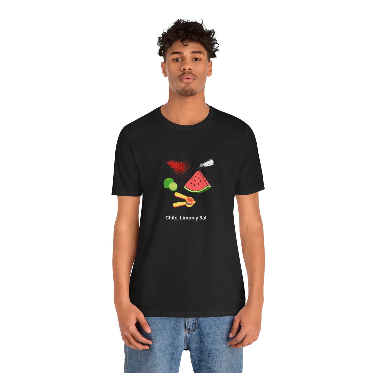 Chile, Limon, Y Sal - Unisex Jersey Short Sleeve Tee