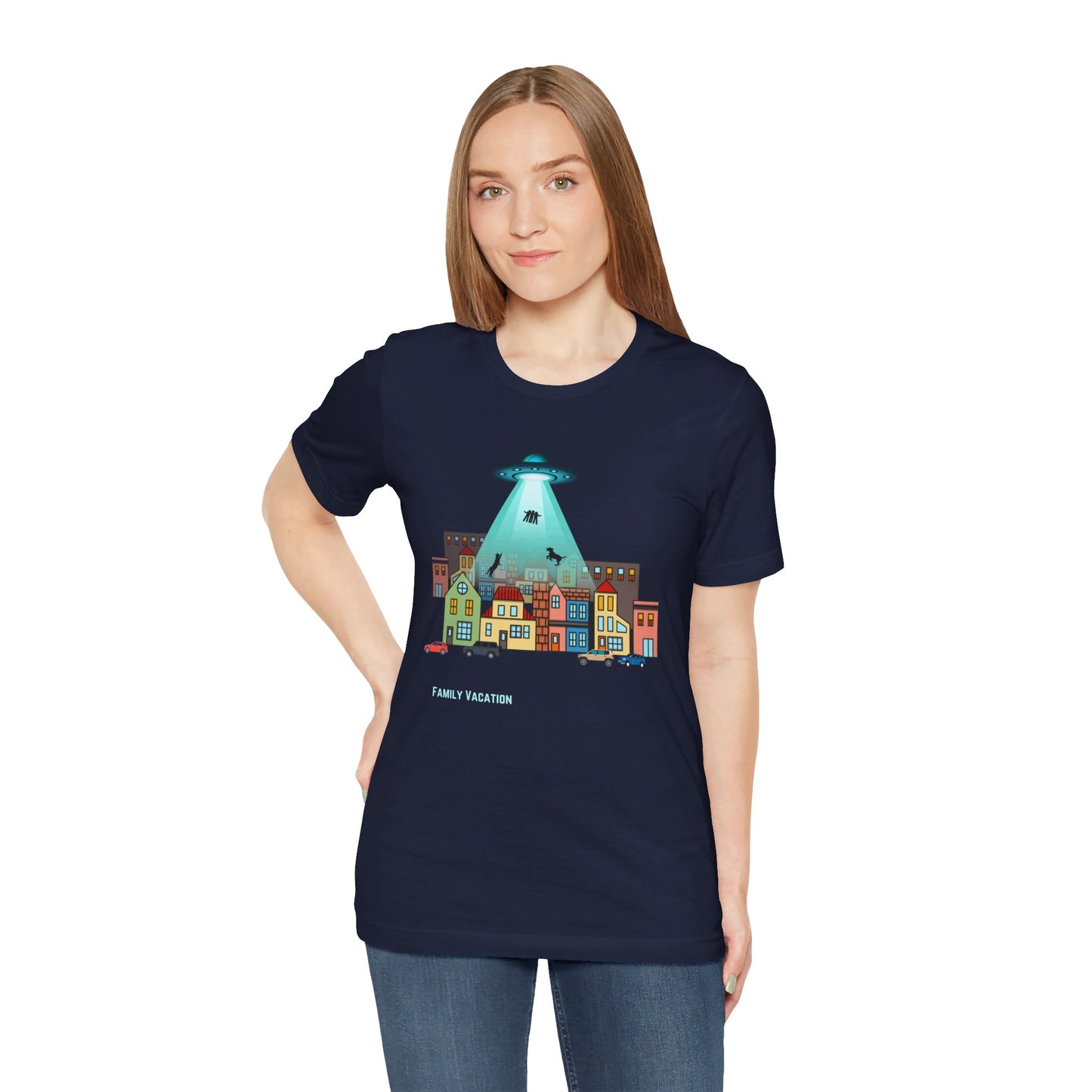 Family Vacation Unisex Jersey Short Sleeve Tee