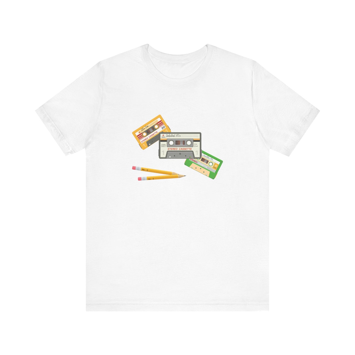 Cassette Tape - Unisex Jersey Short Sleeve Tee