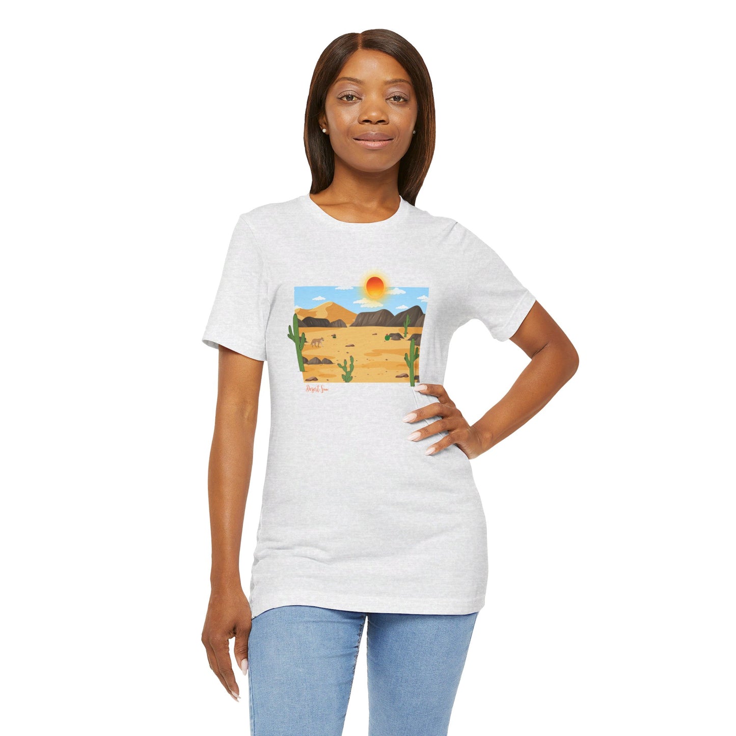 Desert Sun-Unisex Jersey Short Sleeve Tee