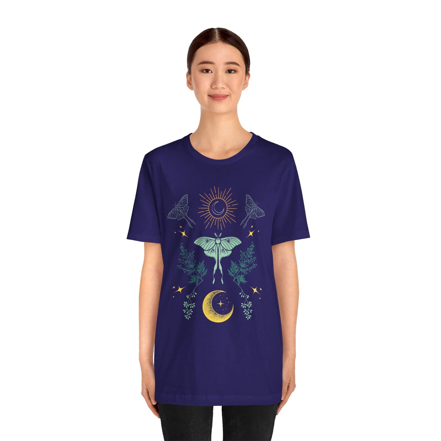 Luna Moth Unisex Jersey Short Sleeve Tee