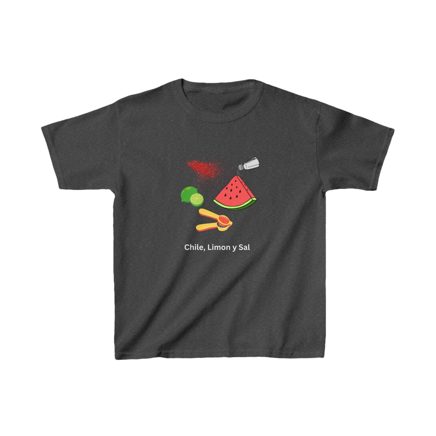 Chile, Limon, y Sal - Kids Heavy Cotton™ Tee