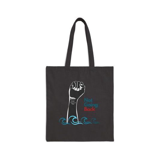 Not Going Back Cotton Canvas Tote Bag