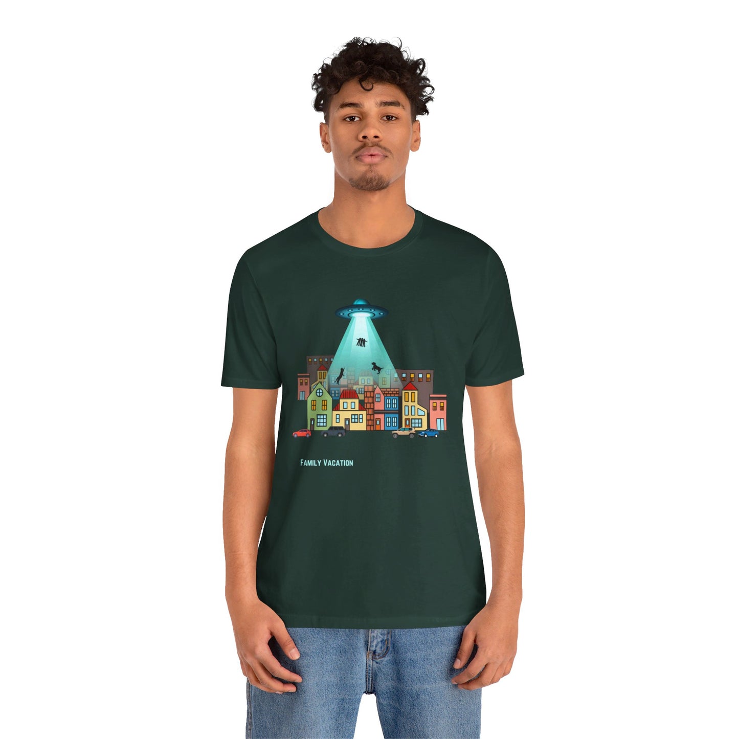 Family Vacation Unisex Jersey Short Sleeve Tee