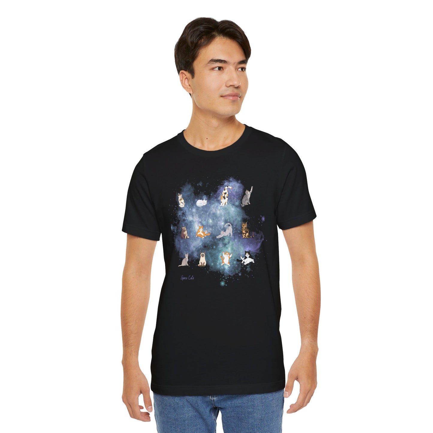 Space Cats - Unisex Jersey Short Sleeve Tee