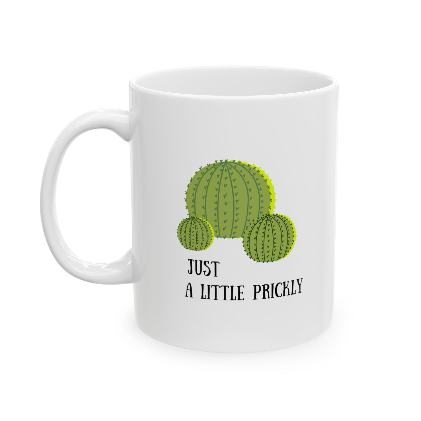 A Little Prickly Ceramic Mug, (11oz, 15oz)