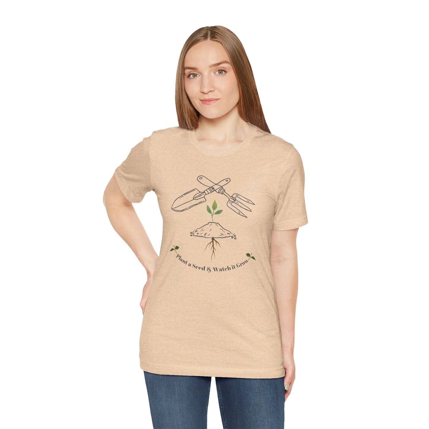 Plant A Seed 2 Unisex Jersey Short Sleeve Tee