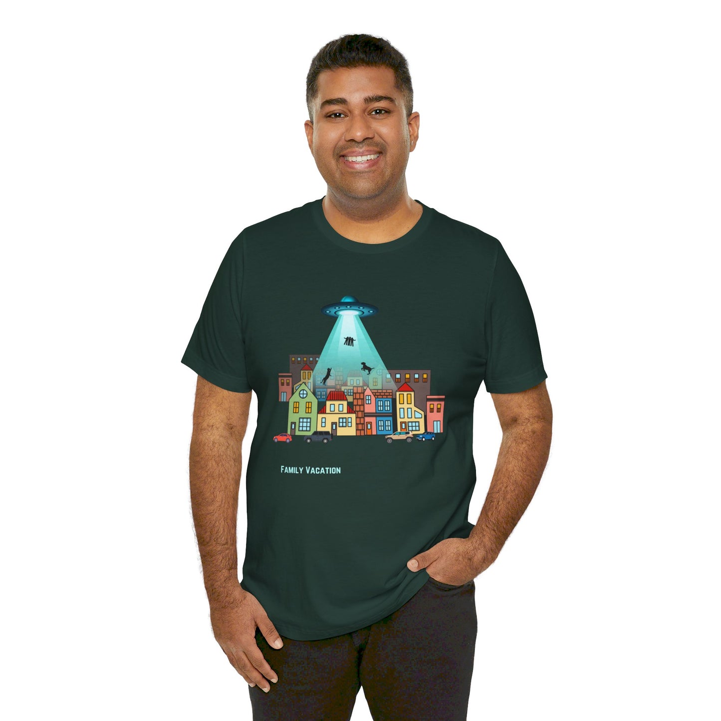 Family Vacation Unisex Jersey Short Sleeve Tee