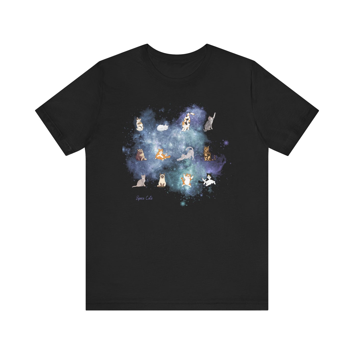 Space Cats - Unisex Jersey Short Sleeve Tee