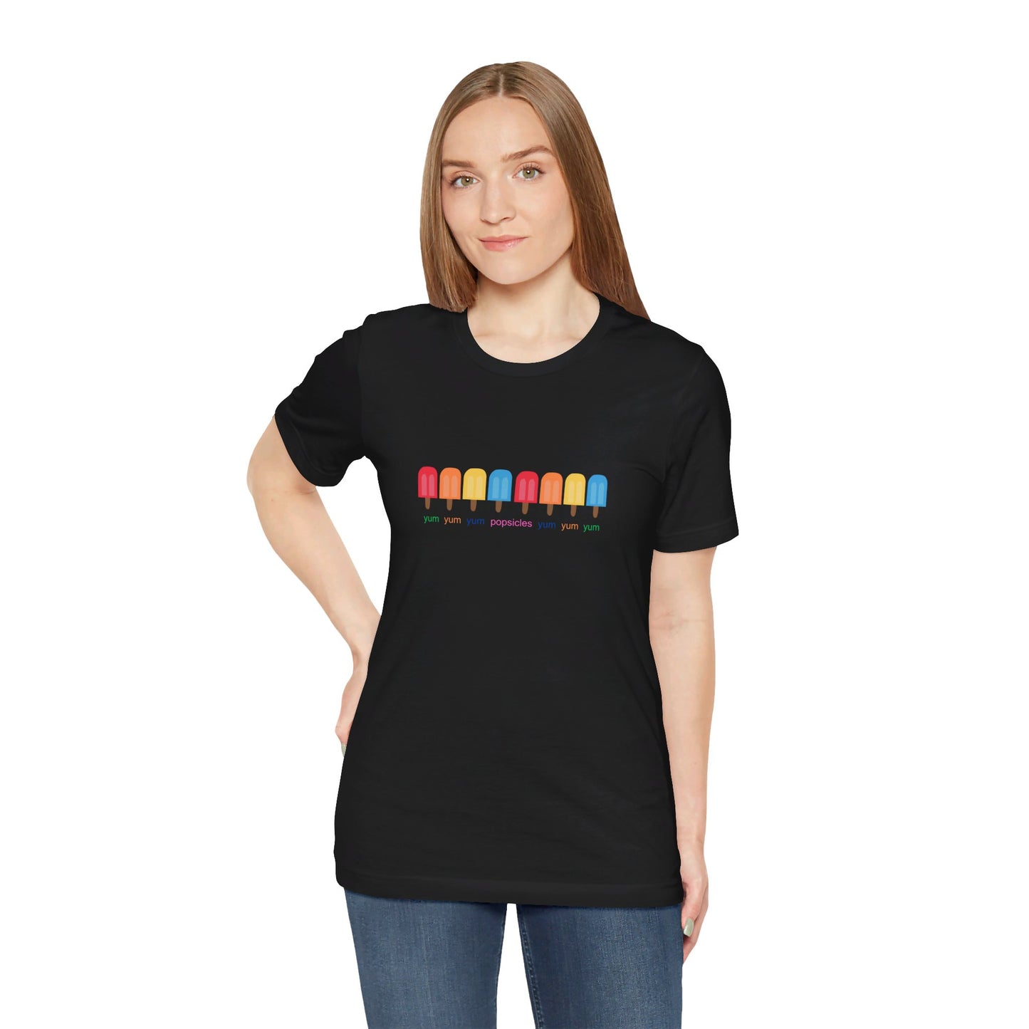 Yum Yum Yum Popsicles - Unisex Jersey Short Sleeve Tee