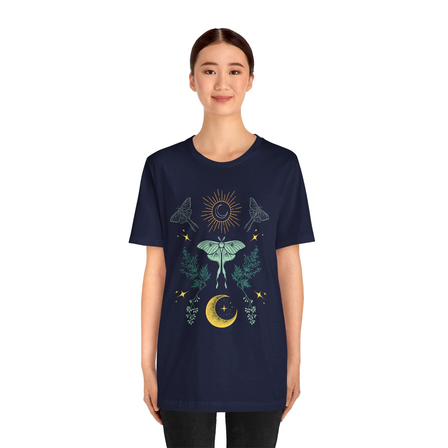 Luna Moth Unisex Jersey Short Sleeve Tee