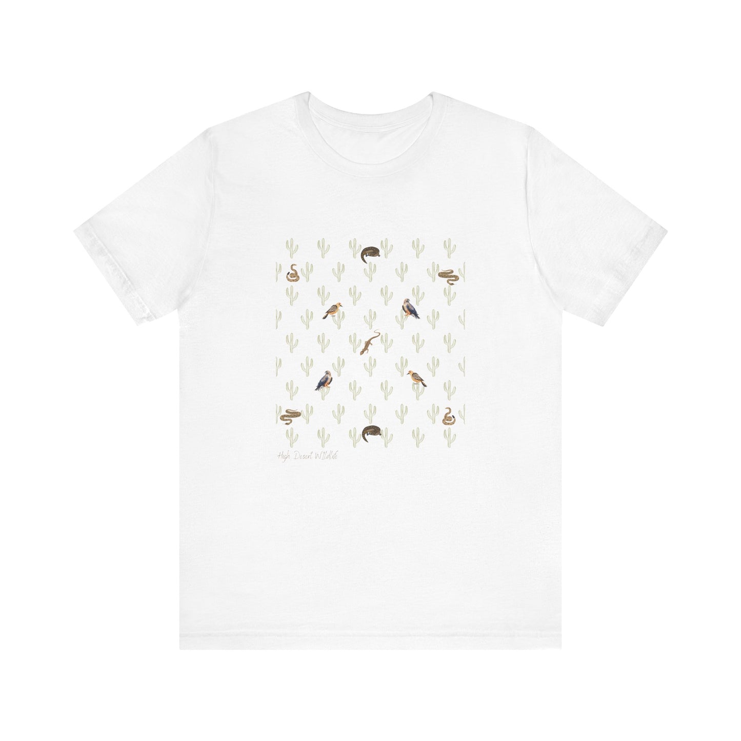 High Desert Wildlife II- Unisex Jersey Short Sleeve Tee