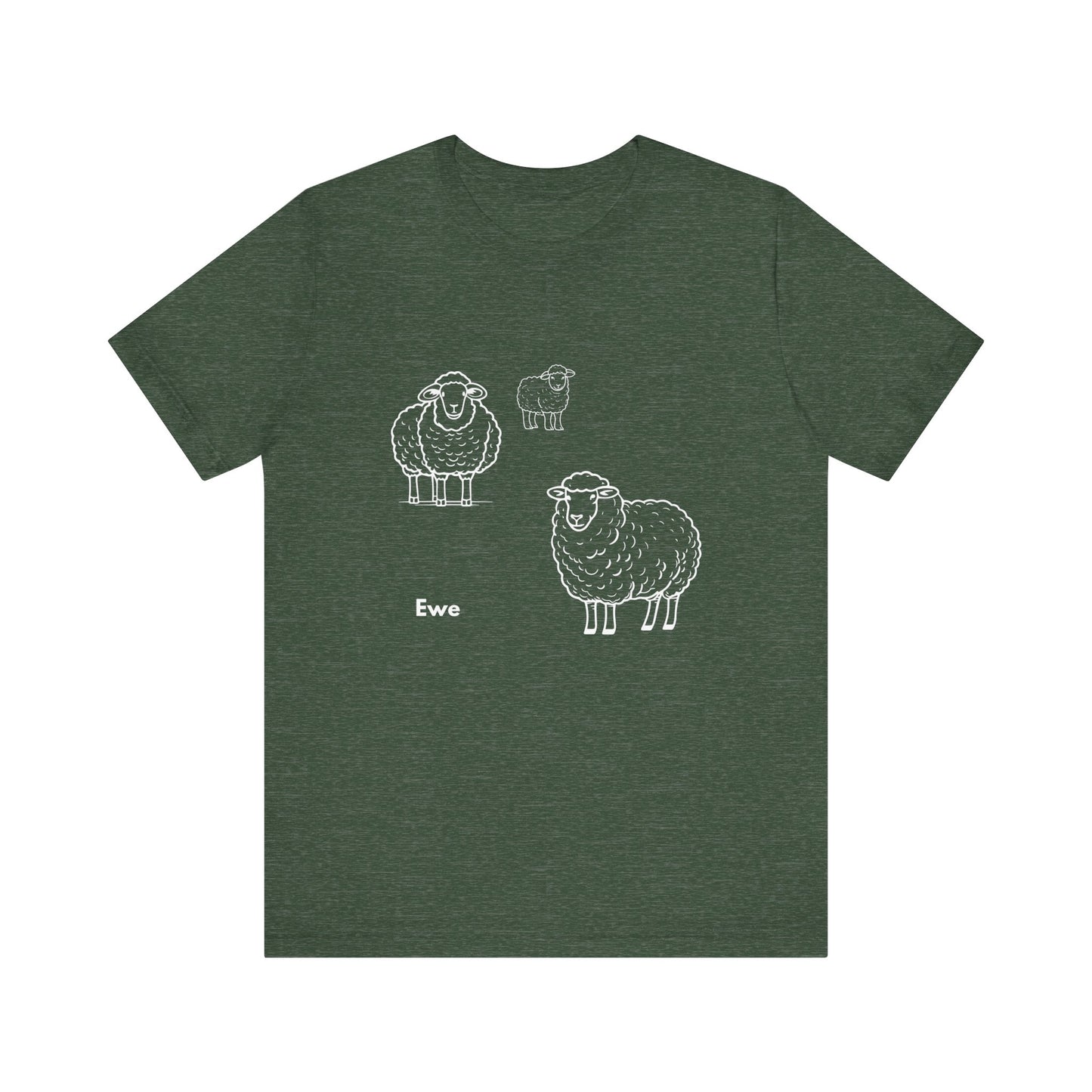 Ewe Unisex Jersey Short Sleeve Tee