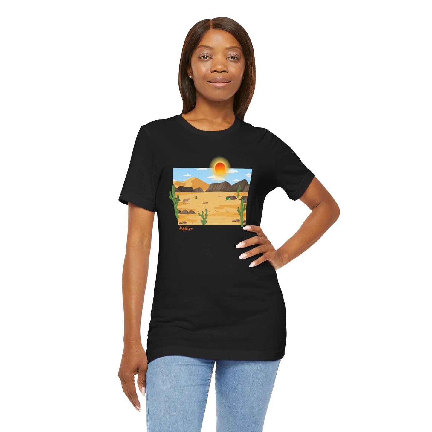 Desert Sun-Unisex Jersey Short Sleeve Tee
