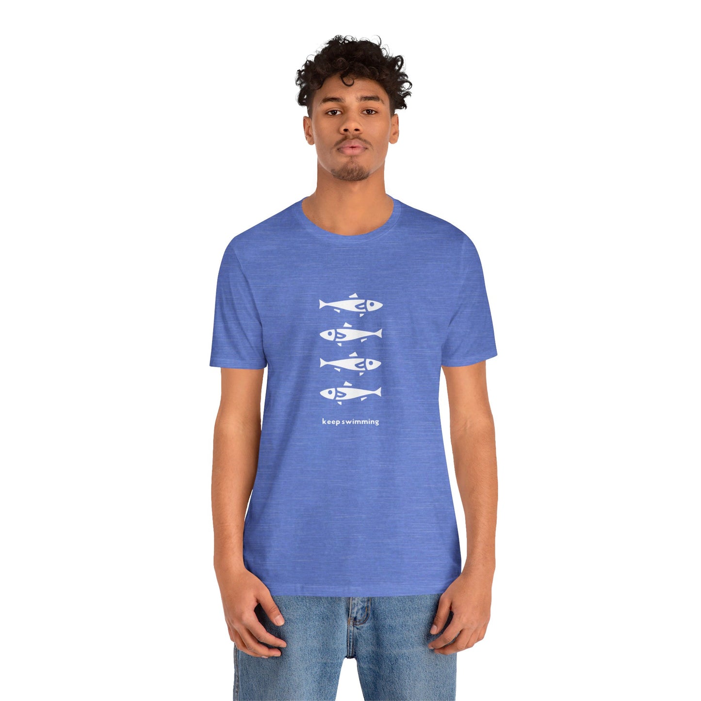 Keep Swimming Unisex Jersey Short Sleeve Tee