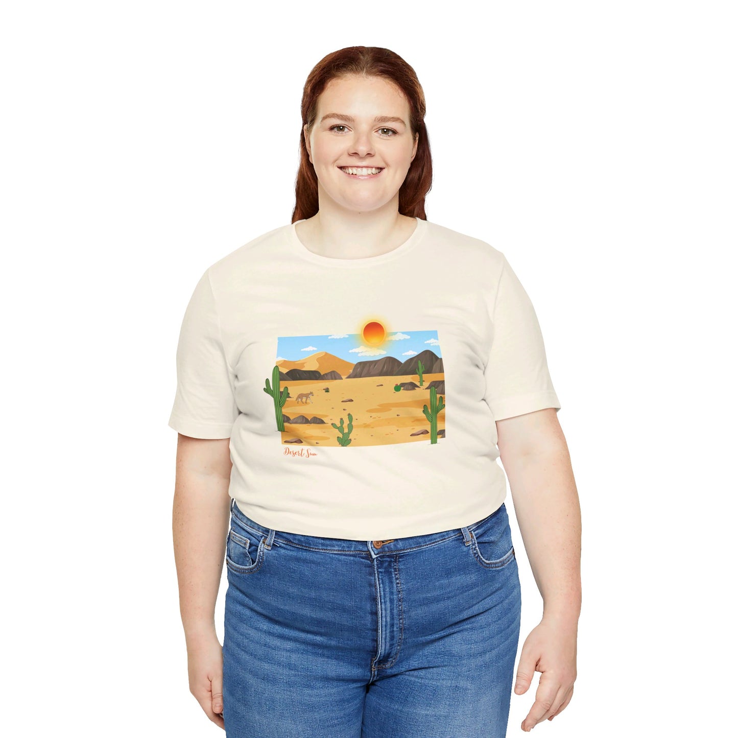 Desert Sun-Unisex Jersey Short Sleeve Tee