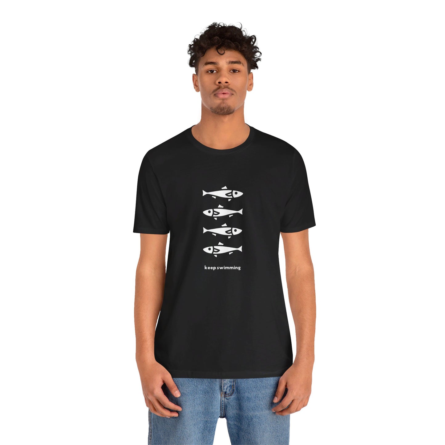 Keep Swimming Unisex Jersey Short Sleeve Tee